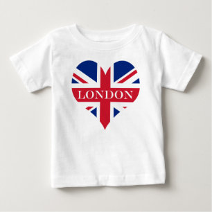 BRITISCHE Gewerkschafts-Jack-Flagge Baby T-shirt