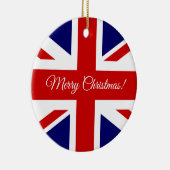 Britische Gewerkschafts-Jackflagge Keramik Ornament (Rechts)