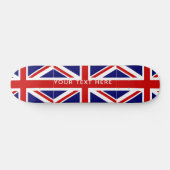 Britische Gewerkschafts-Jackflagge Skateboard (Horizontal)