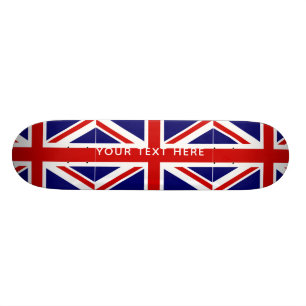 Britische Gewerkschafts-Jackflagge Skateboard