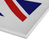 Britische Glasschneider| Union Jack Icon Schneidebrett (Ecke)
