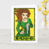 Britische Grußkarte Karte (Gelbe Blume)