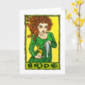 Britische Grußkarte Karte (Gelbe Blume)