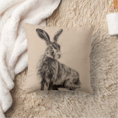 Britische Hasen Kissen (Decke)
