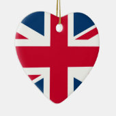 Britische Herzverzierung Keramik Ornament (Rechts)