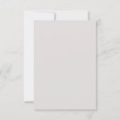Britische Hochzeit mit Strohdach - Save the Date (Rückseite)
