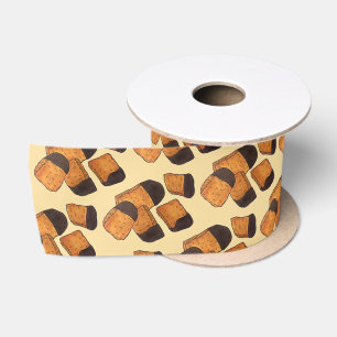 Britische Honeycomb Schwamm Cinder Toffee Candy Sw Satinband