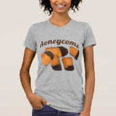 Britische Honeycomb Schwamm Cinder Toffee Candy Sw T-Shirt (Vorderseite)