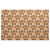 Britische Honeycomb Schwamm Schlacker Toffee Confe Stoff (Fat Quarter (45,7 x 55,9 cm))