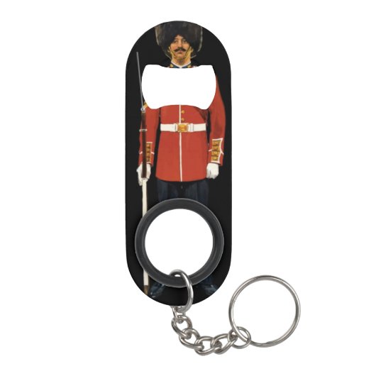 "Britische Icons" Mini Flaschenöffner (Rückseite)