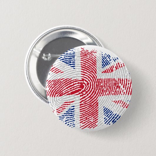 Britische Identität Button (Vorne & Hinten)