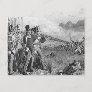 Britische Infanterie Postkarte