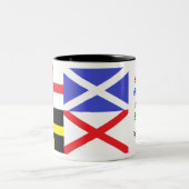 Britische Insel-Gönner-Heiliges kreuzt Tasse (Mittel)