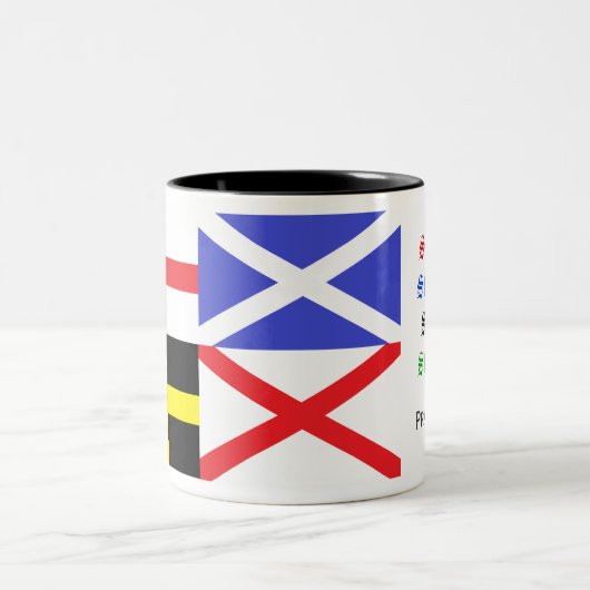 Britische Insel-Gönner-Heiliges kreuzt Tasse (Mittel)