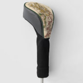 Britische Insel-Karte 2 Golf Headcover (angewinkelt)