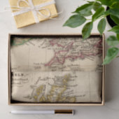Britische Insel-Karte Seidenpapier (Geschenk)
