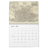 Britische Insel-Kartographie-Kalender Kalender (Mär 2027)