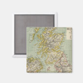 Britische Inseln 11 Magnet (Vorderseite/Rückseite)