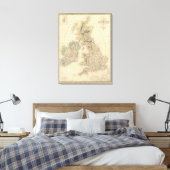 Britische Inseln 2 Leinwanddruck (Insitu (Schlafzimmer))