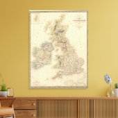 Britische Inseln 2 Leinwanddruck (Insitu (Wohnzimmer))