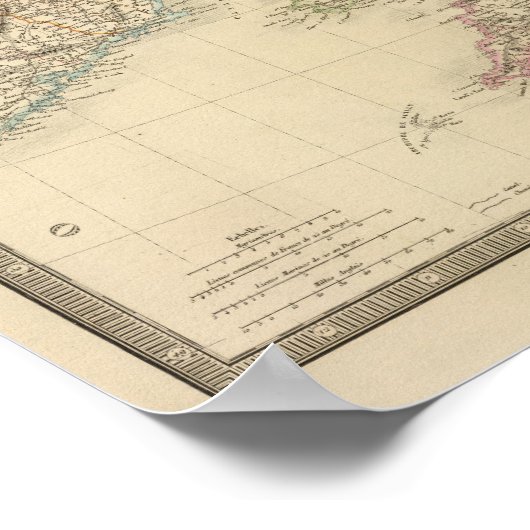 Britische Inseln 2 Poster (Ecke)