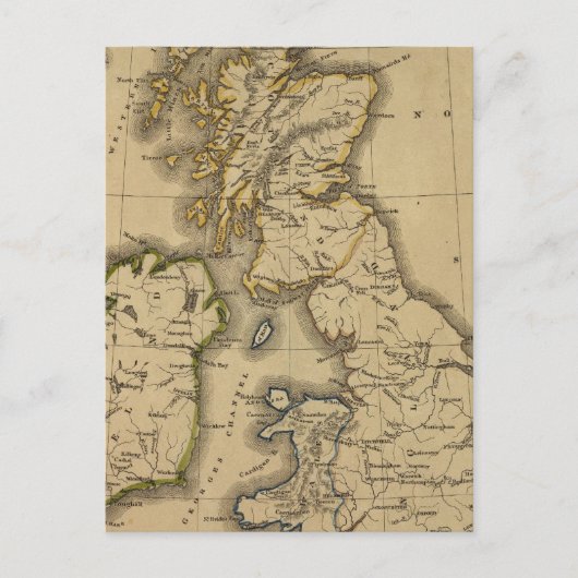 Britische Inseln 2 Postkarte (Vorderseite)