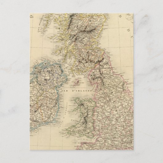 Britische Inseln 2 Postkarte (Vorderseite)