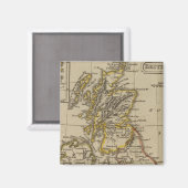 Britische Inseln 3 Magnet (Vorderseite/Rückseite)