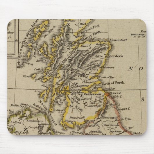 Britische Inseln 3 Mousepad (Vorne)