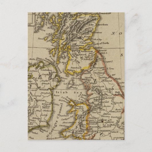 Britische Inseln 3 Postkarte (Vorderseite)