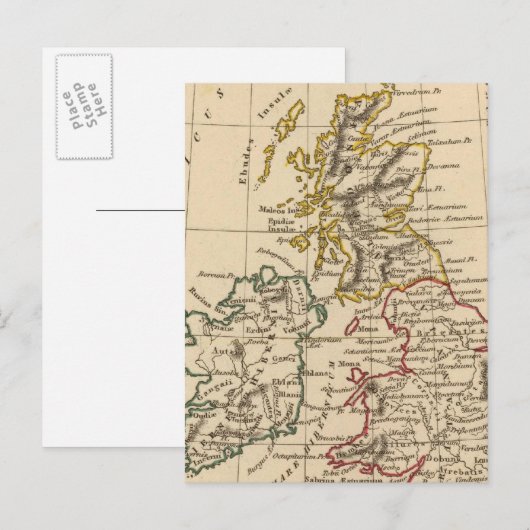 Britische Inseln 3 Postkarte (Vorne/Hinten)