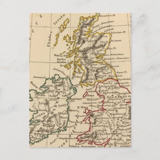 Britische Inseln 3 Postkarte (Vorderseite)