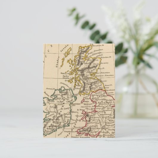 Britische Inseln 3 Postkarte (Stehend Vorderseite)