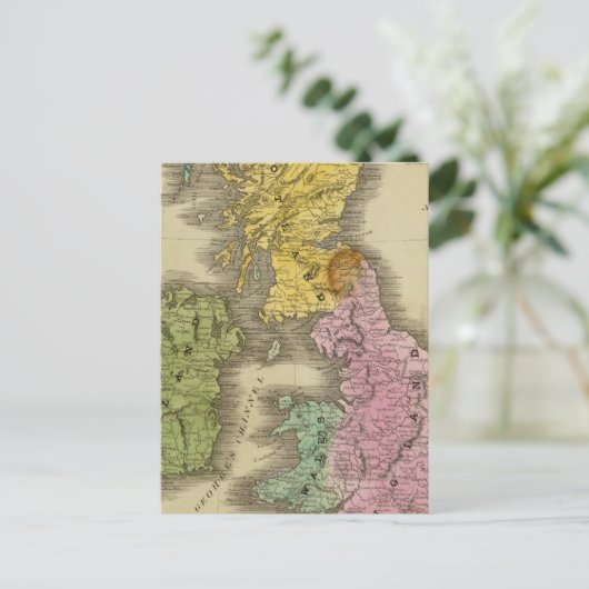 Britische Inseln 3 Postkarte (Stehend Vorderseite)