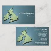 Britische Inseln 3d 01 Visitenkarte (Vorne/Hinten)