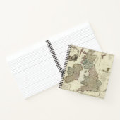 Britische Inseln 4 2 Notizblock (Innenseite)