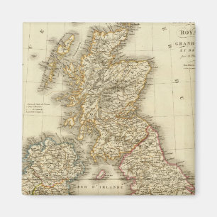 Britische Inseln 4 Magnet