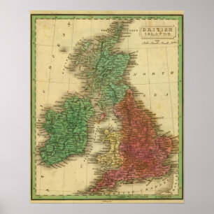 Britische Inseln 4 Poster