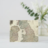 Britische Inseln 4 Postkarte (Stehend Vorderseite)