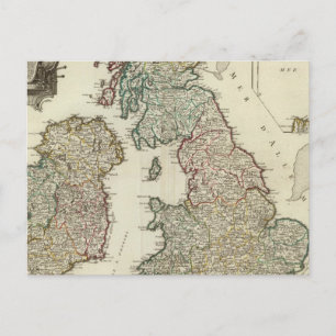 Britische Inseln 4 Postkarte