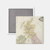 Britische Inseln 6 Magnet (Vorderseite/Rückseite)