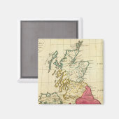 Britische Inseln 6 Magnet (Vorderseite/Rückseite)