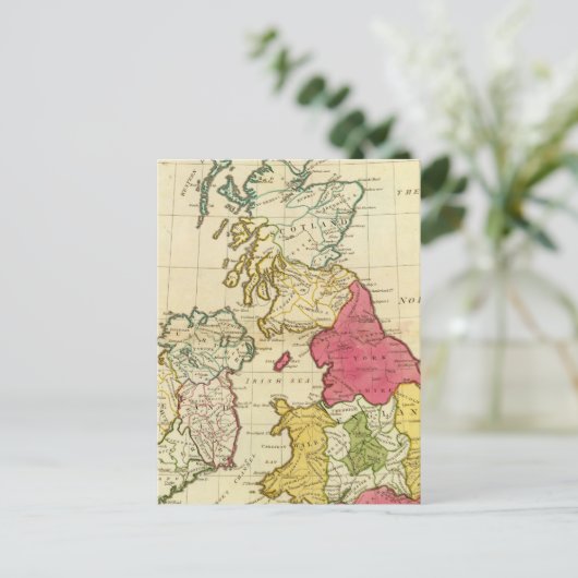 Britische Inseln 6 Postkarte (Stehend Vorderseite)