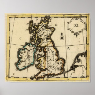 Britische Inseln 7 Poster
