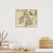 Britische Inseln 9 Poster (Küche)