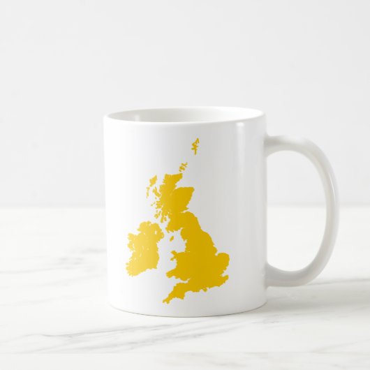 Britische Inseln - Bernstein Kaffeetasse (Rechts)