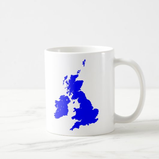 Britische Inseln - Blau Kaffeetasse (Rechts)
