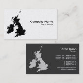 Britische Inseln - Gold Card Visitenkarte (Vorne/Hinten)