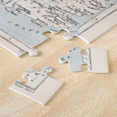 Britische Inseln Industrien Antike Karte Puzzle (Seite)