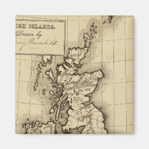 Britische Inseln Magnet